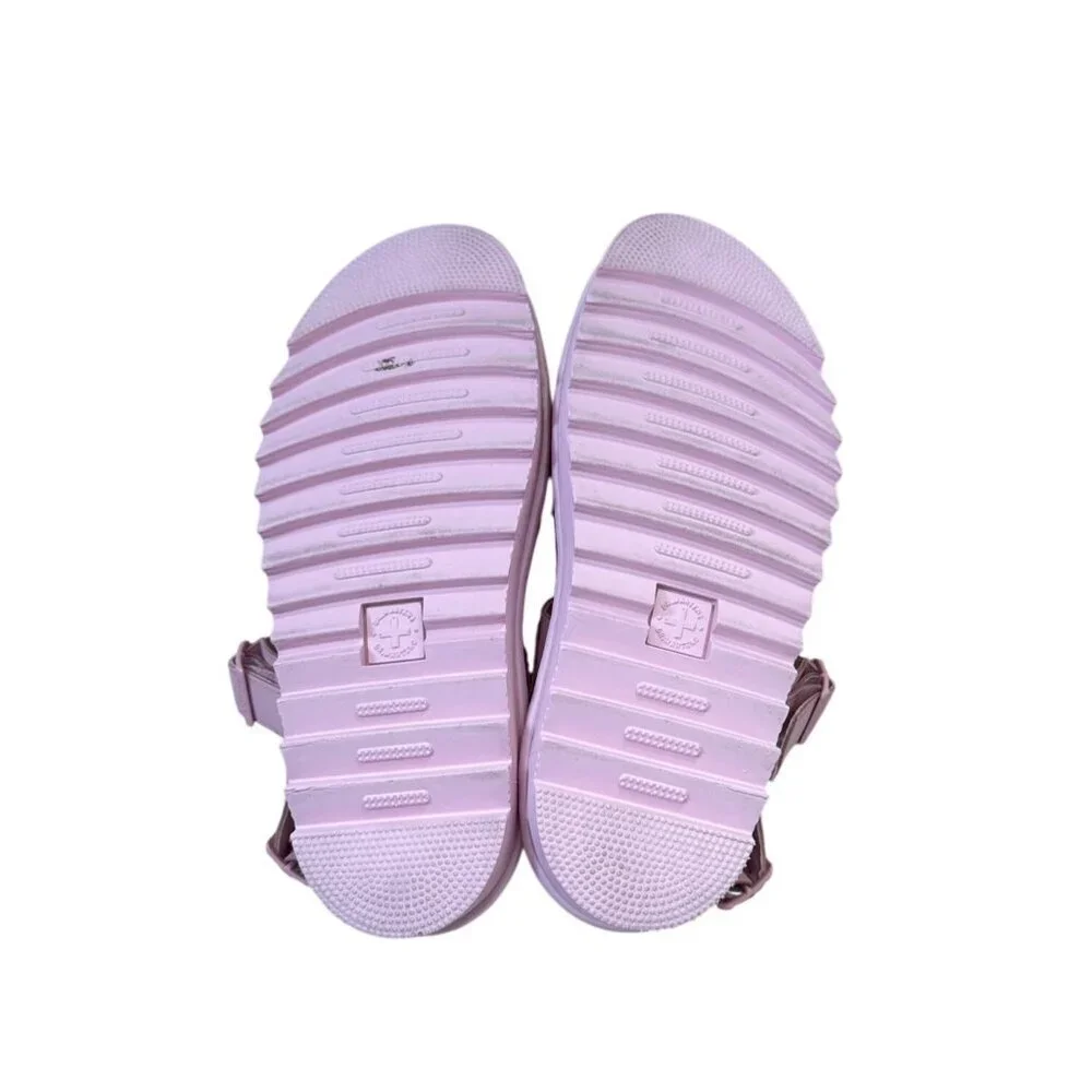 Dr. Martens SoftWair Womens Pink Sandals Adjustable Straps Size 9